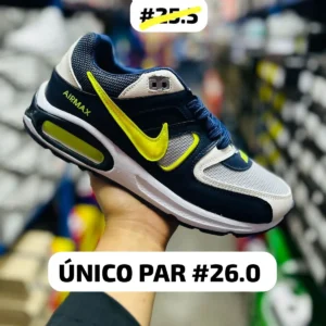 Nike Air Max azul con amarillo calidad espejo