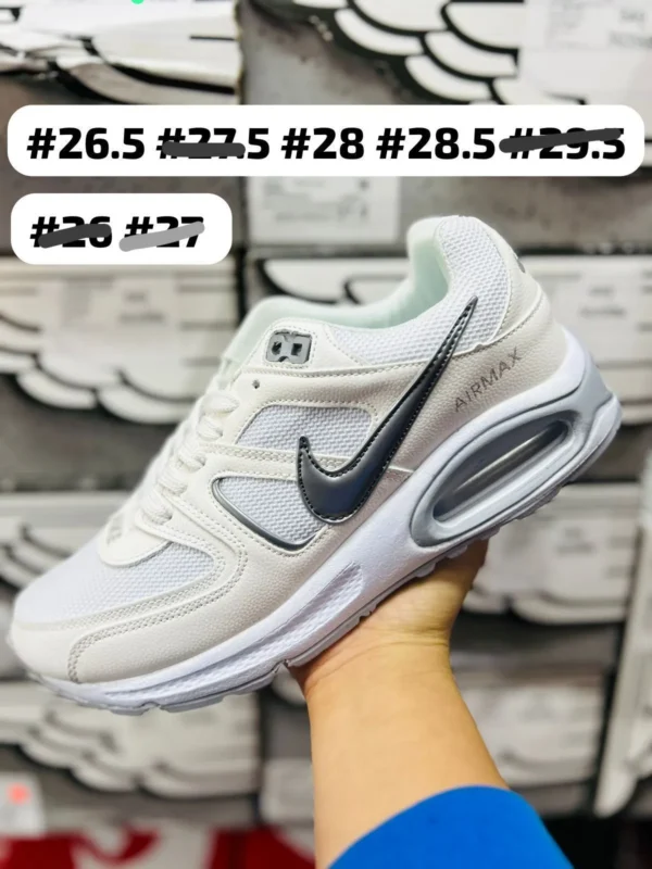 Nike Air Max blancos con gris calidad espejo
