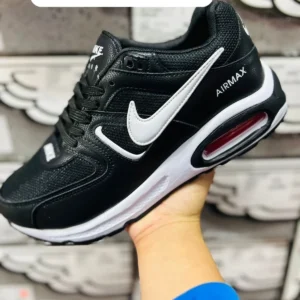 Nike Air Max negros con blanco calidad espejo