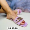 Sandalias lila