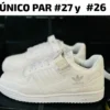 Tenis Adidas Forum blancos calidad premium