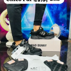 Tenis Adidas edicion Bad Bunny negros calidad G5