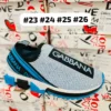 Tenis Dolce y Gabbana azul con negro y piedras