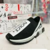 Tenis Dolce y Gabbana negros con blanco y gris