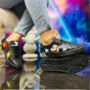Tenis Dolce y Gabbana negros mickey