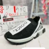 Tenis Dolce y Gabbana negros y blanco con piedras
