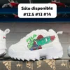 Tenis Fila personaje Hulk blancos con verde