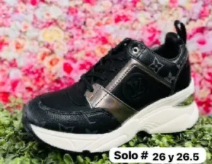 Tenis Georgia Michell Kors negros calidad espejo