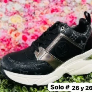 Tenis Georgia Michell Kors negros calidad espejo