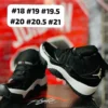 Tenis Jordan 11 negros con blanco