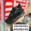 Tenis Jordan Retro 4 negros