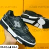 Tenis Louis Vuitton version 2 negros calidad espejo