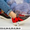 Tenis Michell Kors colate negros con rojo calidad espejo