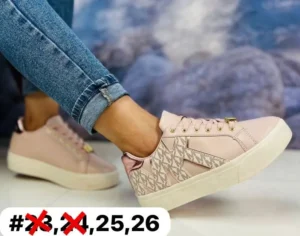 Tenis Michell Kors colate rosa palo calidad espejo