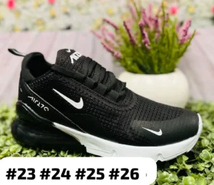 Tenis Nike 270 negro con blanco
