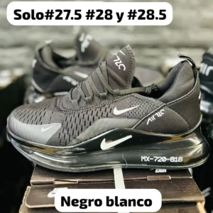 Tenis Nike 720 negro banco