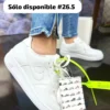 Tenis Nike AF1 Premium blancos calidad espejo