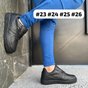 Tenis Nike AF1 piel negros