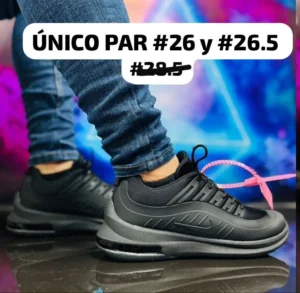 Tenis Nike Axis negros calidad espejo