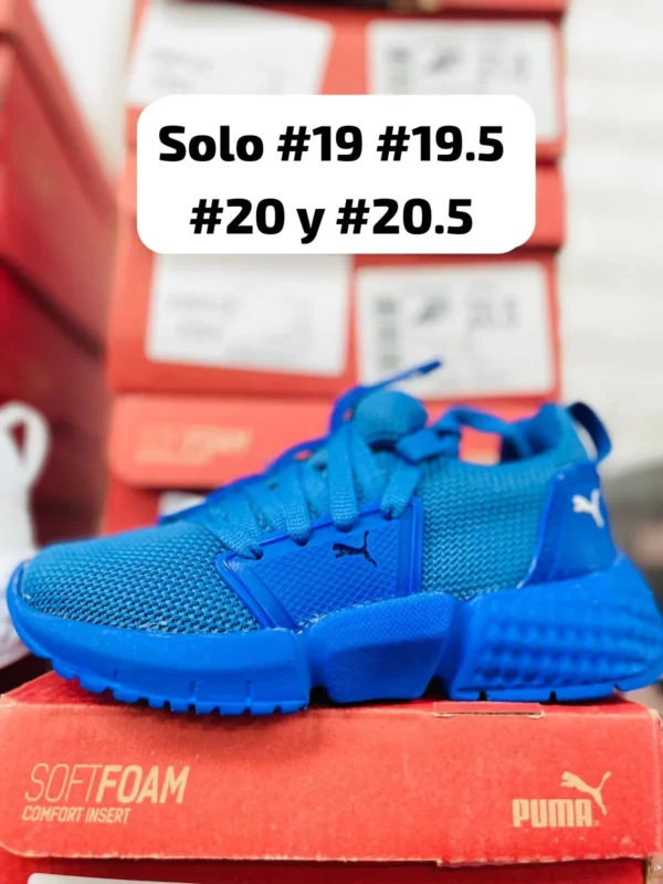Tenis Puma Hibrid azules