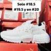 Tenis Puma Hibrid blancos