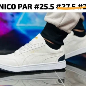 Tenis Puma Ralph choclo beige con blanco