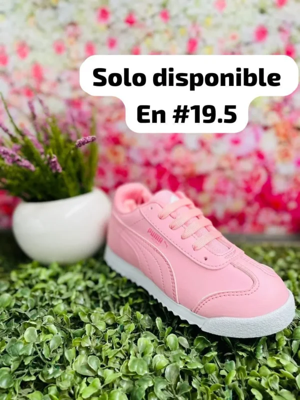 Tenis Puma Roma rosas