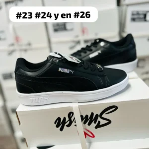 Tenis Puma Smash negros