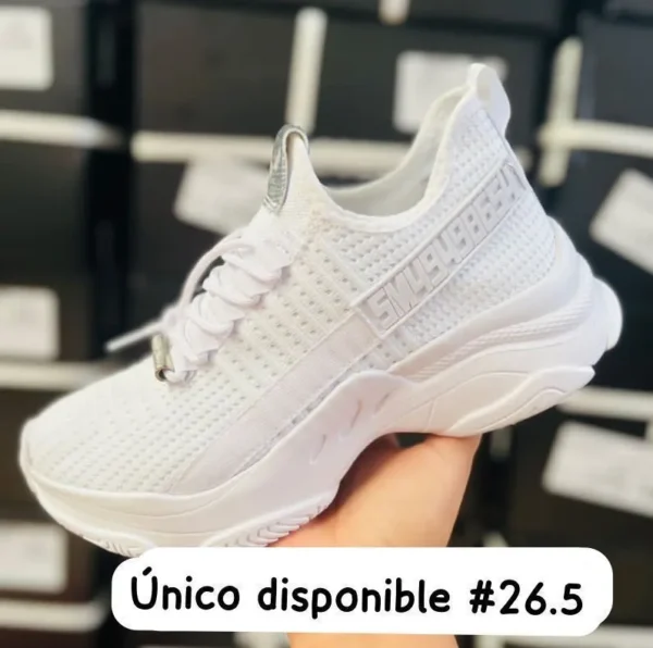 Tenis Steve Madden Plastic blancos