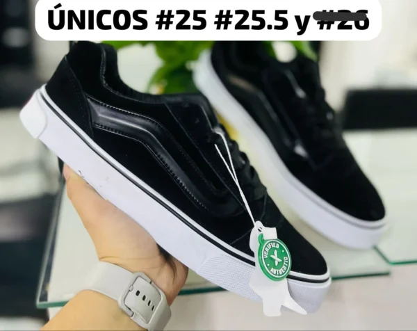 Tenis Vans negros calidad espejo