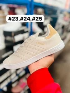 Tenis adidas gazelle beige