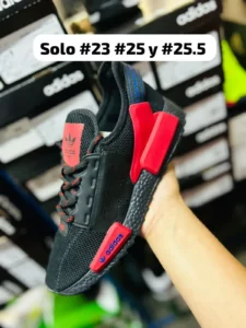 Tenis adidas nomada 2 negro con rojo