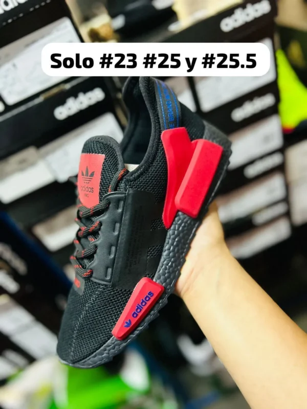 Tenis adidas nomada 2 negro con rojo