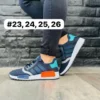 Tenis adidas nomada azul marino con naranja