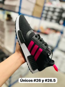 Tenis adidas nomada negro con rojo