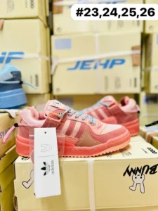 Tenis bad bunny calidad G5 rosas