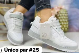 Tenis bad bunny calidad premium blancos