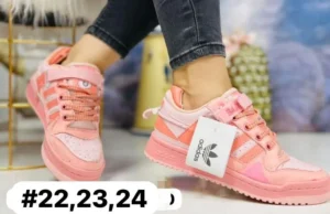 Tenis bad bunny calidad premium rosas