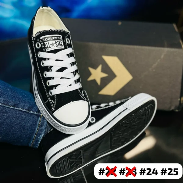 Tenis converse clasico negros