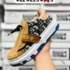 Tenis dior belcro cafe con azul