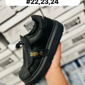 Tenis dior belcro negros