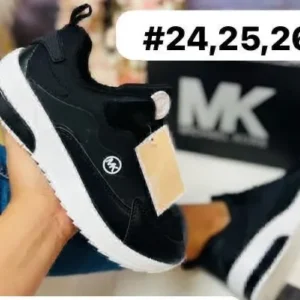 Tenis mk theo negro con blanco