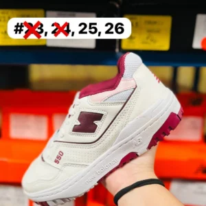 Tenis new balance premium blancos con guindo