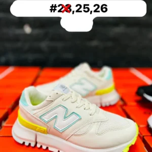 Tenis new balance sport blancos colors