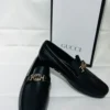 Zapatos de vestir Gucci negros calidad espejo 100% piel