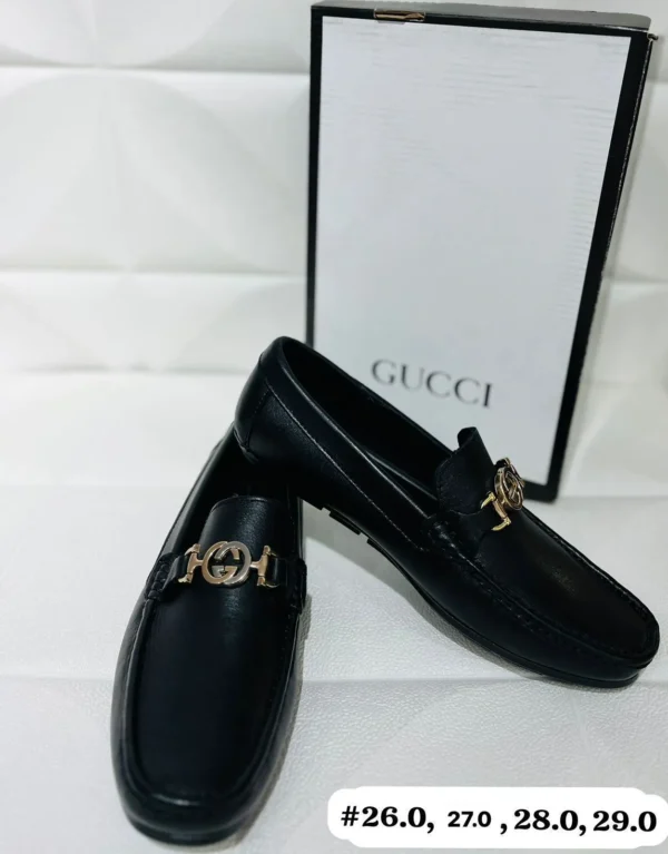 Zapatos de vestir Gucci negros calidad espejo 100% piel